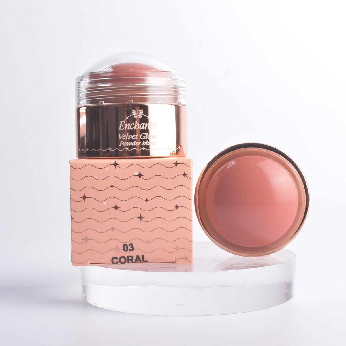 Velvet glow – powder blush